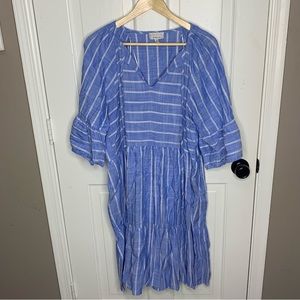 Signature by Robbie Bee Striped Dress